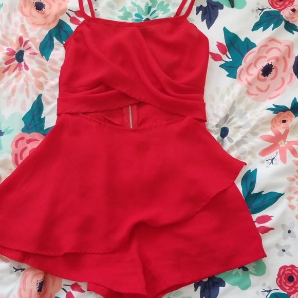 Red Romper - Picture 3 of 3